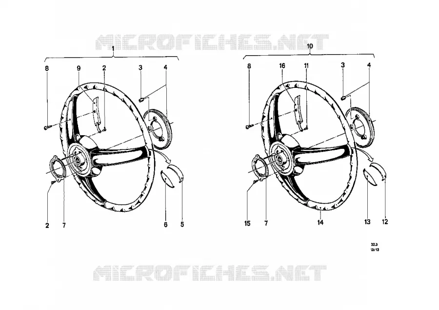 Volant de direction BMW BMW CLASSIC 1500-2000CS 1970 2000tii M 2000tii