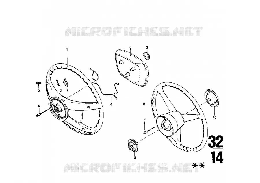 Volant de direction BMW BMW CLASSIC 1502-2002tii 1973 2002 A 2002