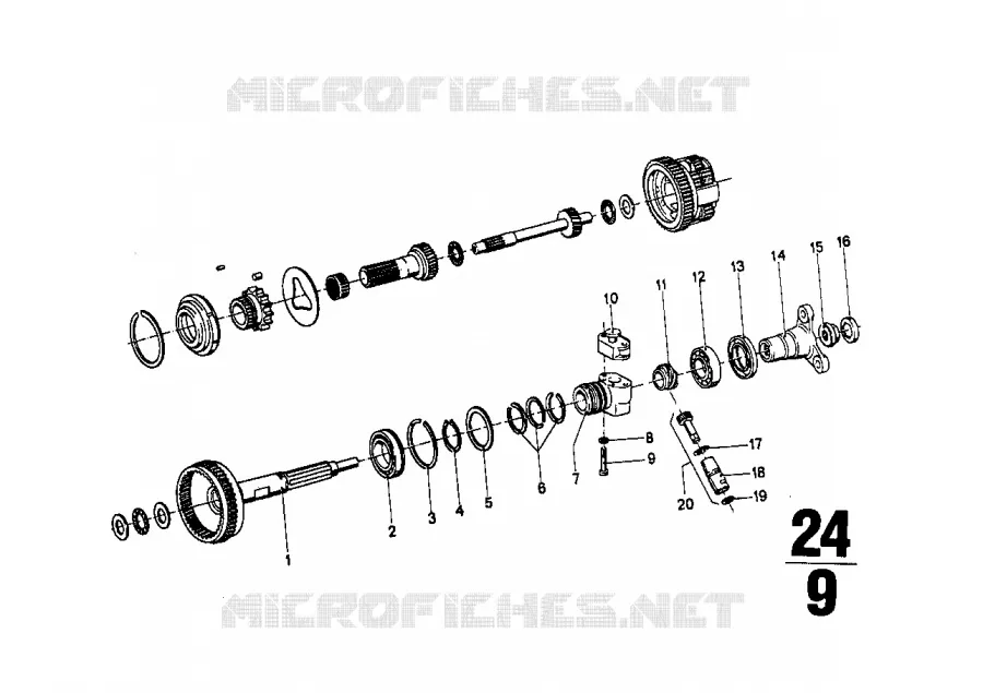 ZF 3HP122 Sortie/Comm. du compteur de VT BMW BMW CLASSIC 1500-2000CS 1967 2000 A 2000