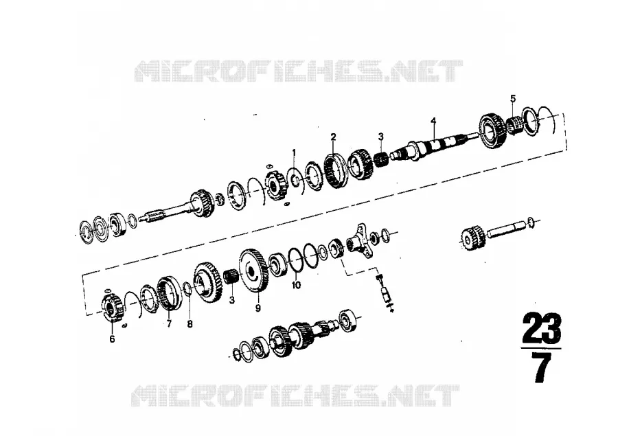 ZF s5-16 jeu de roue, pieces detachees BMW BMW CLASSIC 2.5CS-3.0CSL 1973 3.0CS A 3.0CS