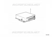 Boîtier DME codé pour BMW 325e