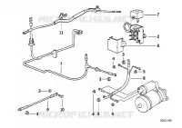 Câble de batterie pour BMW 850CSi