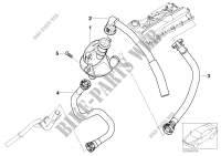 Carter cylindres Reniflard/Deshuileur pour BMW 316i