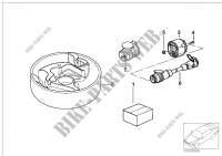 Disp. dattelage/Kit de montage électr. pour BMW 735iL