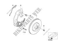 Frein de roue av disque de frein pour BMW 520i