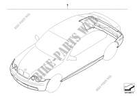 Kit aérodynamique M pour BMW 318ti