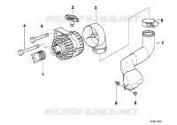 Pièces dalternateur 140A pour BMW 728iL