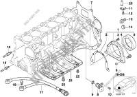 Pièces de bloc moteur pour BMW 523i
