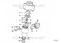 Pieces de distributeur pour BMW 520i