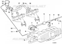 Pompe a air p commande a depression pour BMW 323ti