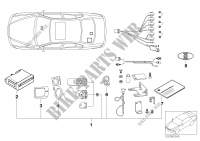 Syst. Navig. et carte ditinéraires (SZ) pour BMW 525i