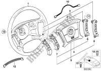 Volant de direct.Airbag Smart multifonct pour BMW 540i