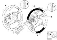 Volant multifonctions airbag individual pour BMW 750i