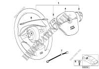 Volant sport M airbag smart multifonct. pour BMW 530i
