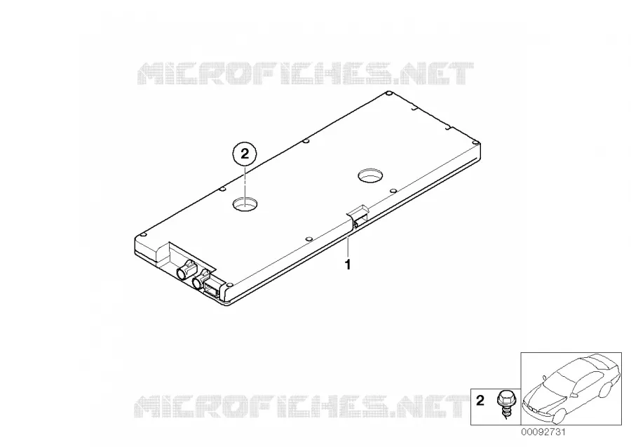 Amplificateur dantenne Diversity BMW BMW Série 7 2002 760Li A 760Li