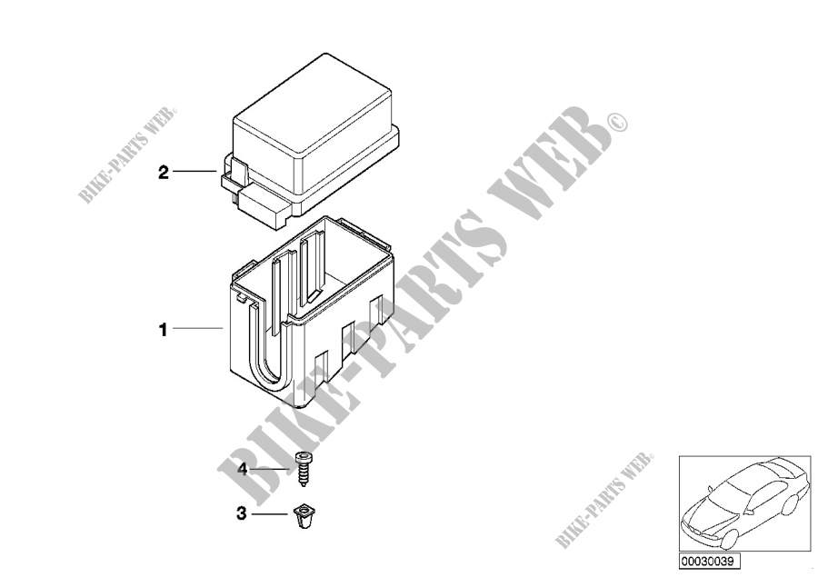 Boîtier fusibles/support de relais pour BMW 730i