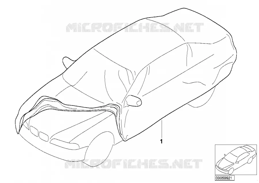 Capôt de protection BMW BMW Série 7 2007 730Li A 730Li