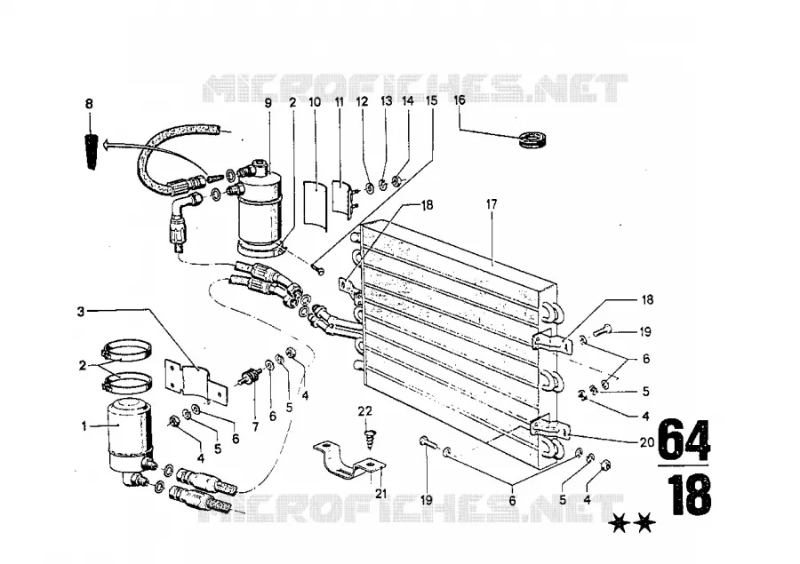 Climatiseur BMW BMW CLASSIC 2500-3.3Li 1973 3.3L A 3.3L