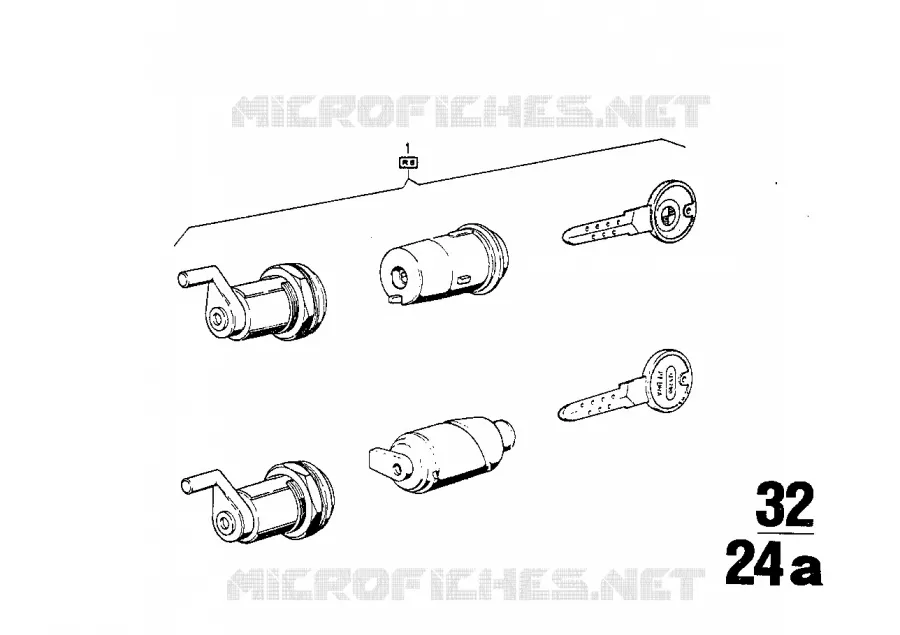 Colonne de direction BMW BMW CLASSIC 2500-3.3Li 1969 2500 M 2500