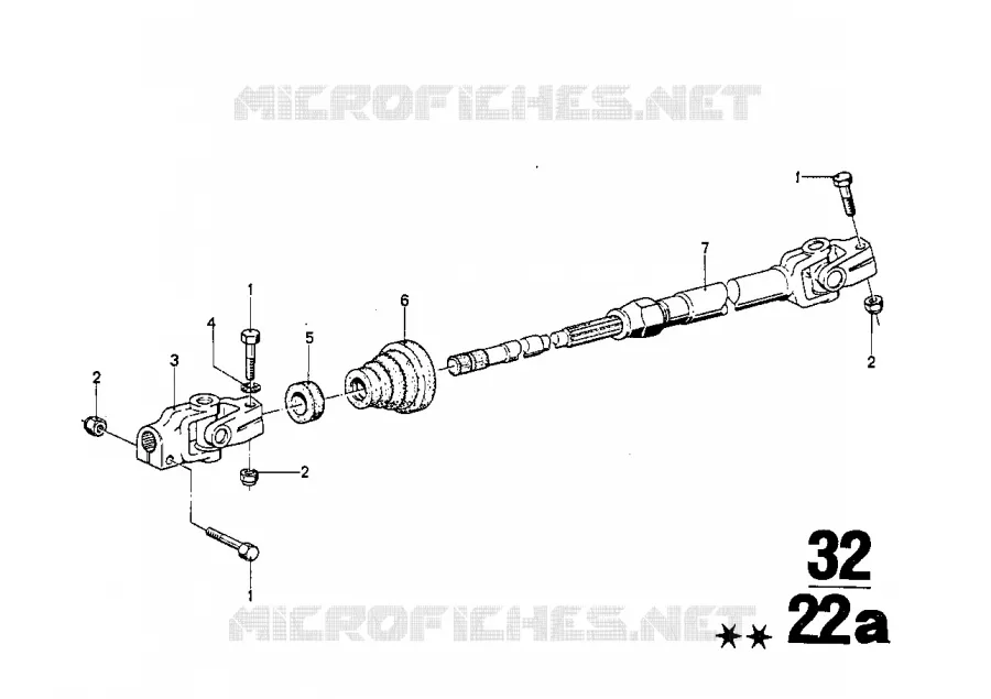 Colonne de direction BMW BMW CLASSIC 2500-3.3Li 1973 2800 A 2800