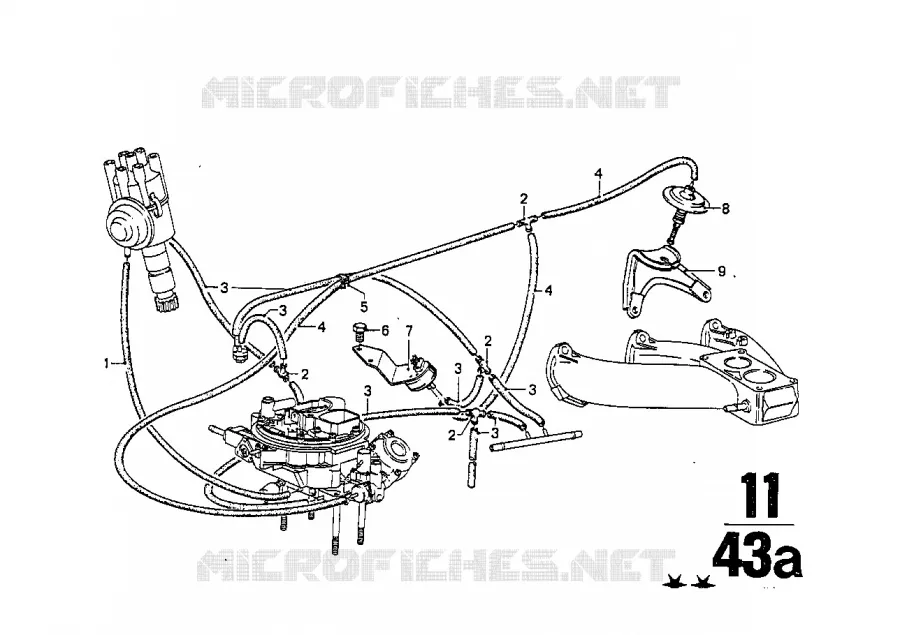 Commande à dépression BMW BMW CLASSIC 2500-3.3Li 1969 2500 M 2500