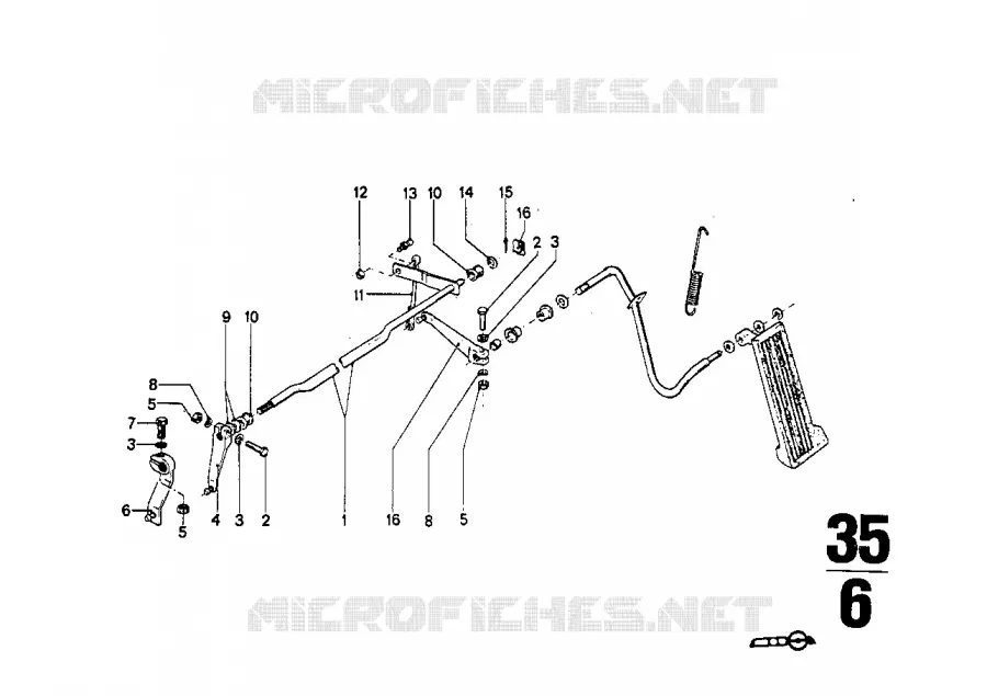 Commande daccélérateur BMW BMW CLASSIC 2500-3.3Li 1973 2800 M 2800