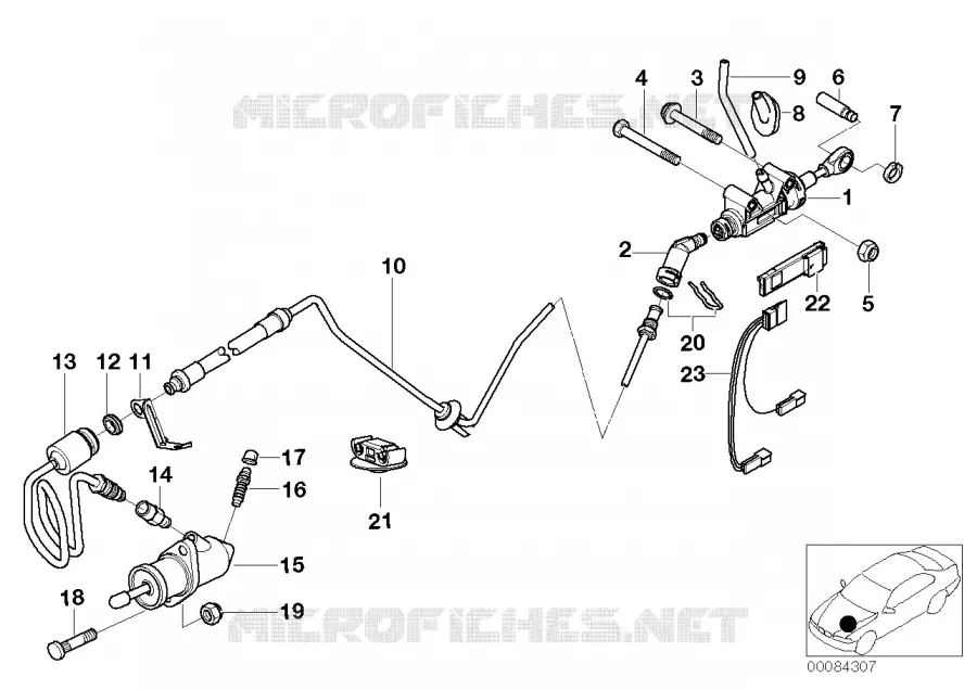 Commande dembrayage BMW BMW Série 5 2000 525d M 525d