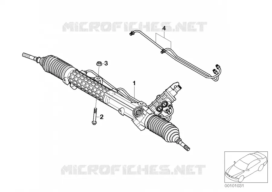 Direction hydraulique BMW BMW Série 3 2004 320Cd N 320Cd