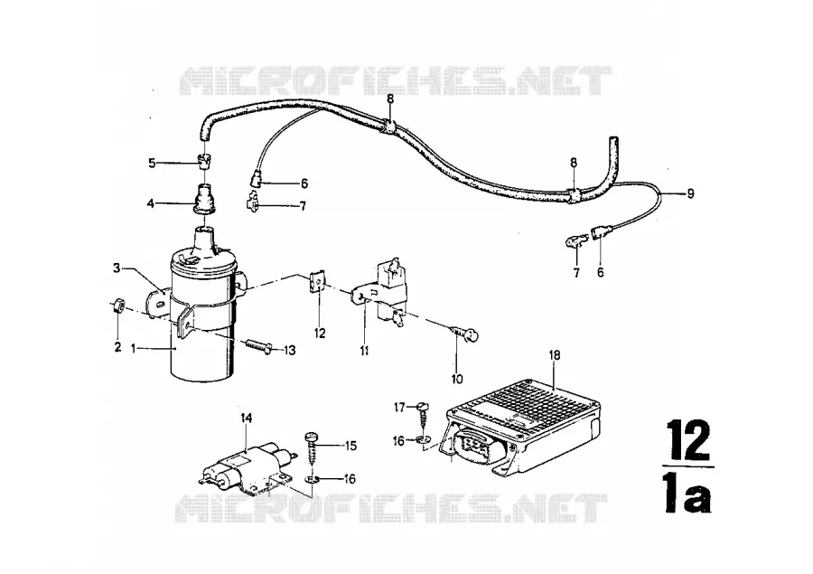 Distributeur BMW BMW CLASSIC 2500-3.3Li 1973 2800 M 2800