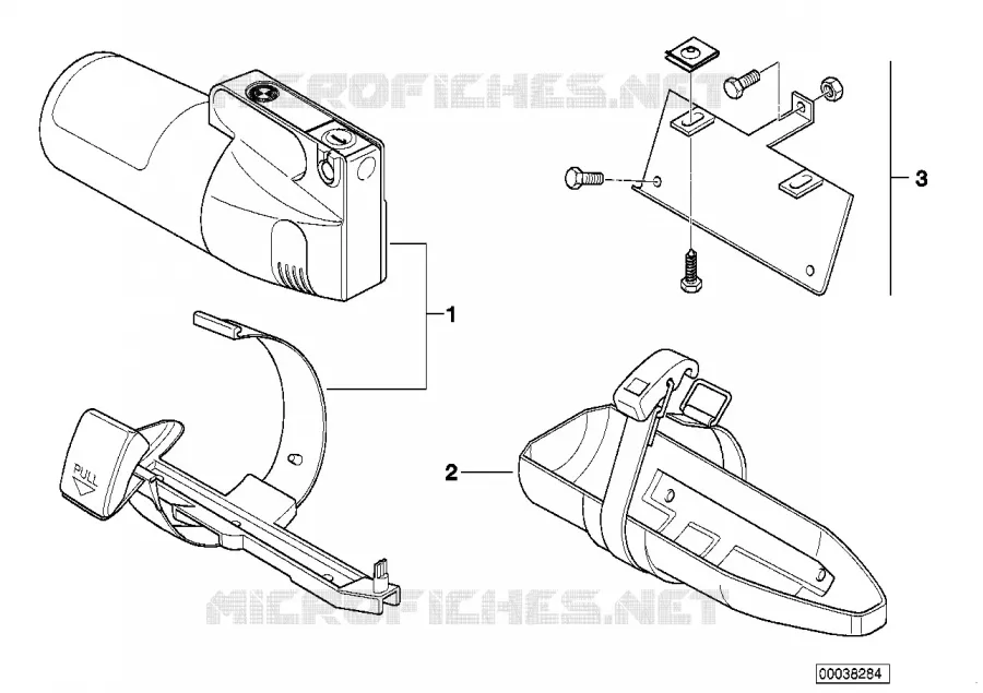 Extincteur a poudre BMW BMW Série 6 1981 635CSi M 635CSi