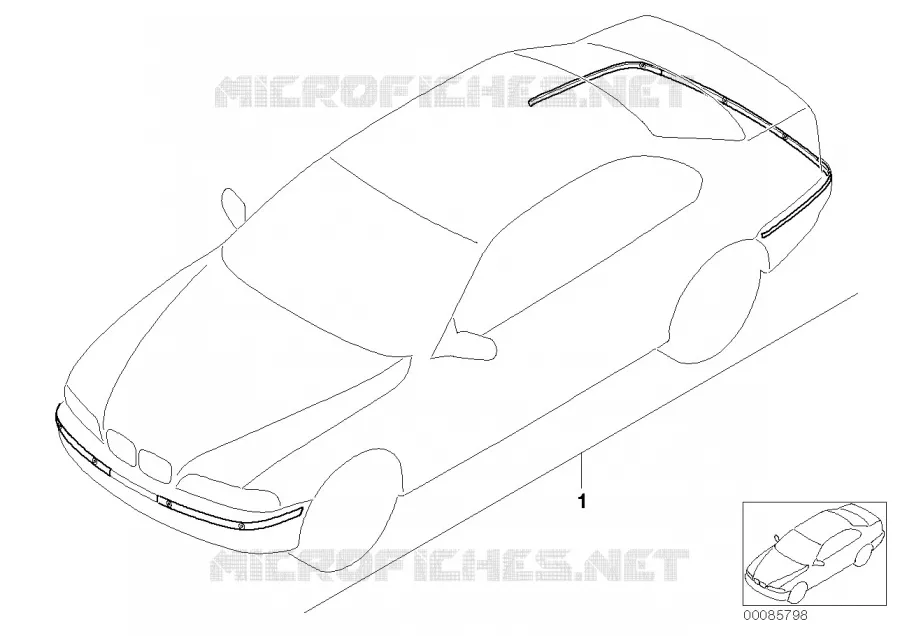 Kit 2ème monte système PDC BMW BMW Série 5 2002 525d N 525d