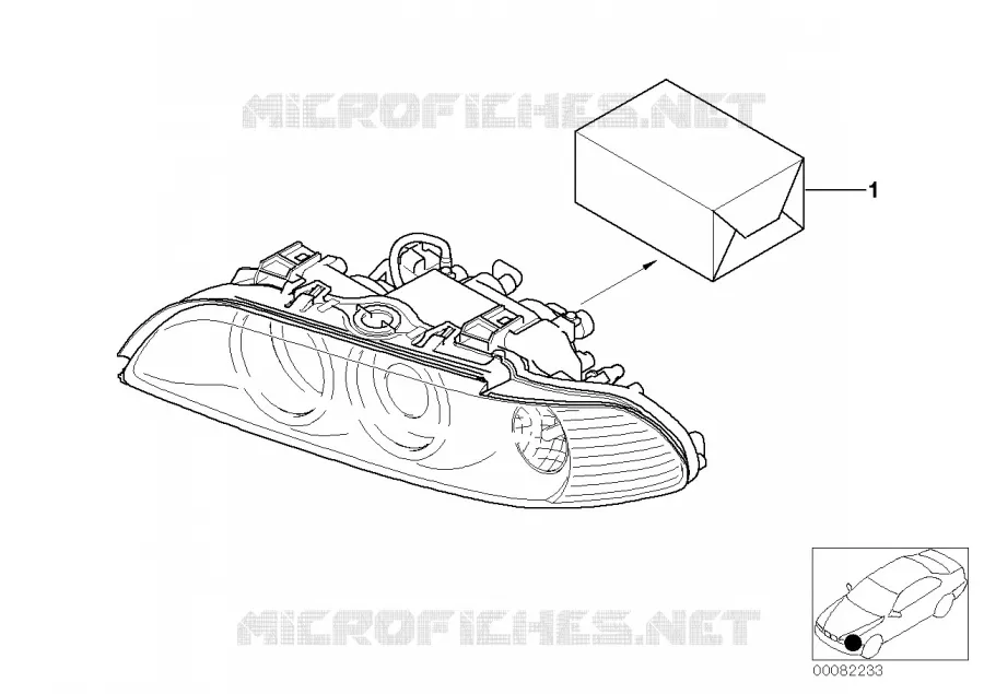 Kit transform.,projecteur facelift 2000 BMW BMW Série 5 1998 528i M 528i