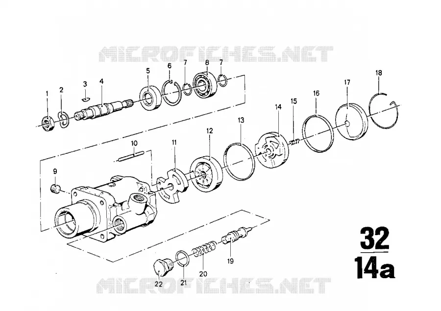 Mécanisme de direction hydraulique BMW BMW CLASSIC 2500-3.3Li 1971 3.0Si M 3.0Si