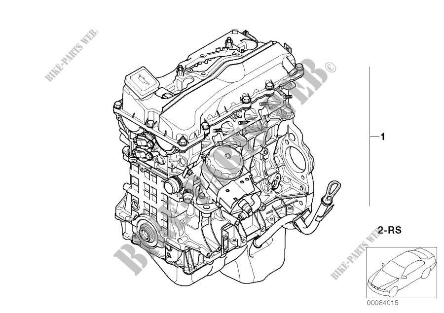 Motore alleggerito   Ricambi Usati pour BMW 116i 2.0