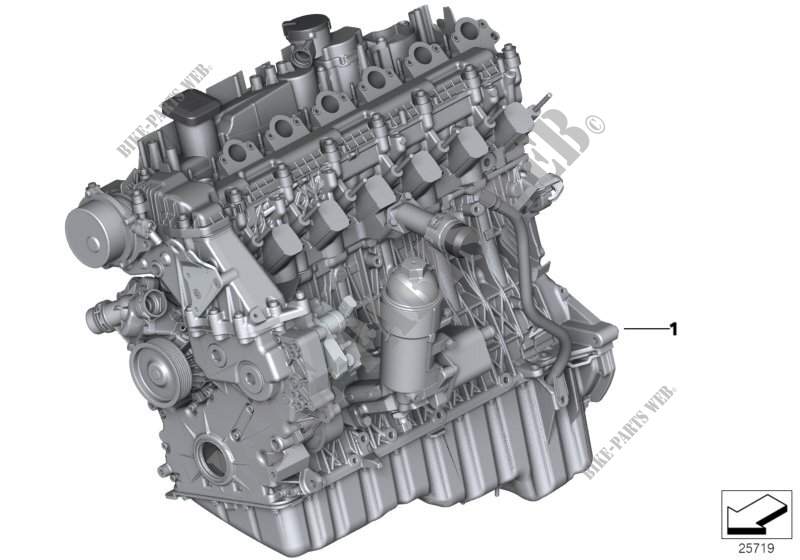 Motore alleggerito   Ricambi Usati pour BMW X6 35dX