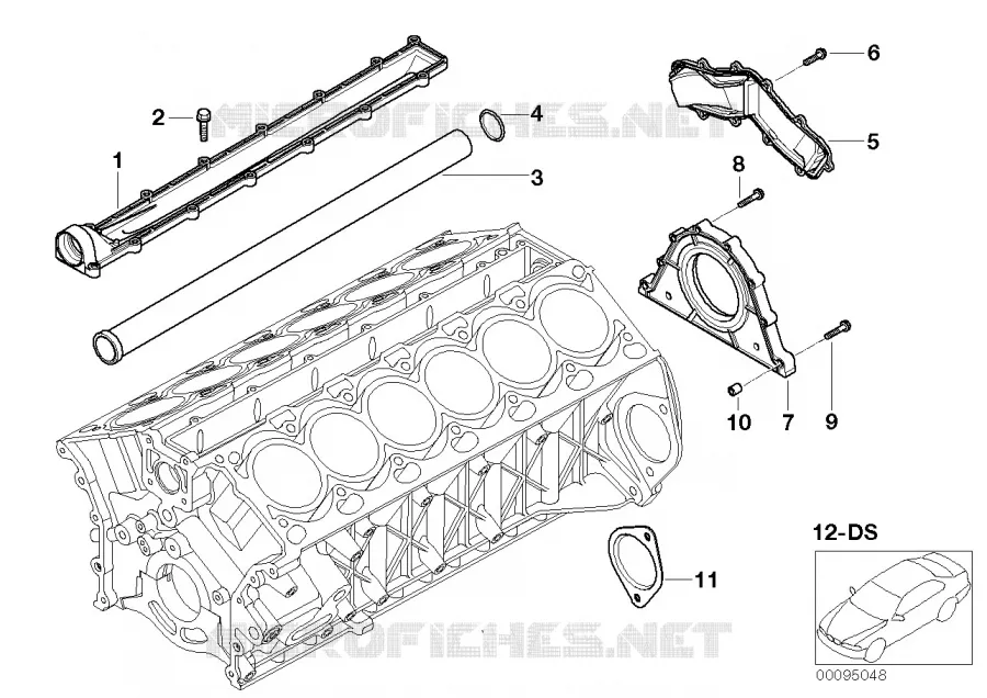 Pièces de bloc-moteur BMW BMW Série 7 2002 760Li A 760Li