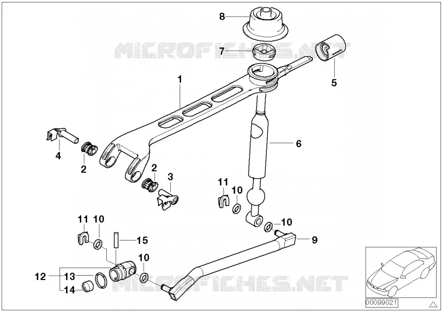 Pièces de commande de vitesses BMW BMW Z4 2004 Z4 2.0i N Z4 2.0i
