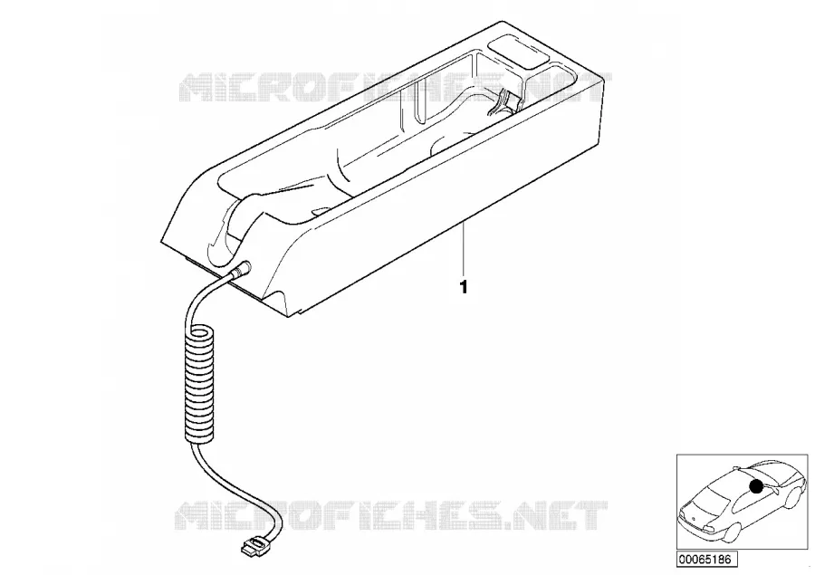 Pièces pour SA 627 - console centrale BMW BMW Série 3 2000 M3 N M3
