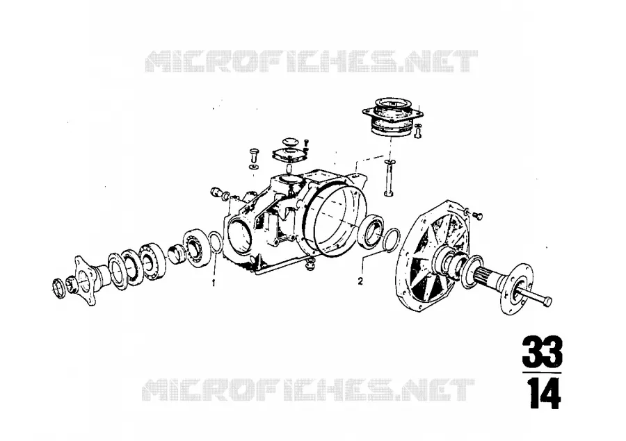 Pièces pour pont arrière BMW BMW CLASSIC 2500-3.3Li 1973 2500 A 2500