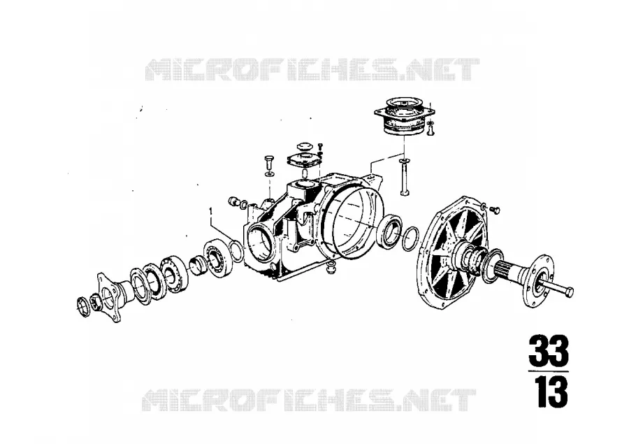 Pièces pour pont arrière BMW BMW CLASSIC 2500-3.3Li 1973 2500 M 2500