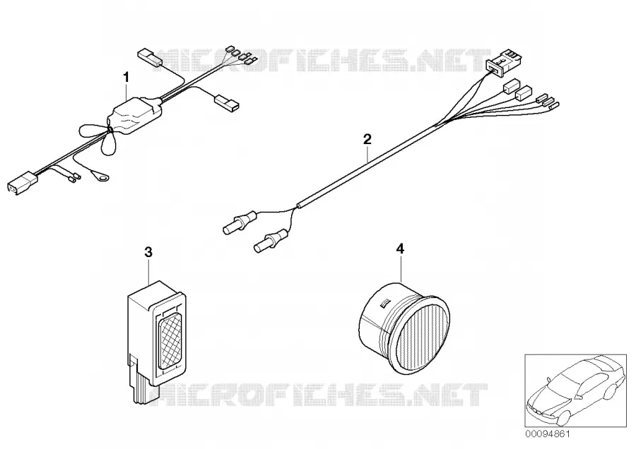 Pièces pour système M-L Apollo BMW BMW Série 7 1998 L7 A L7