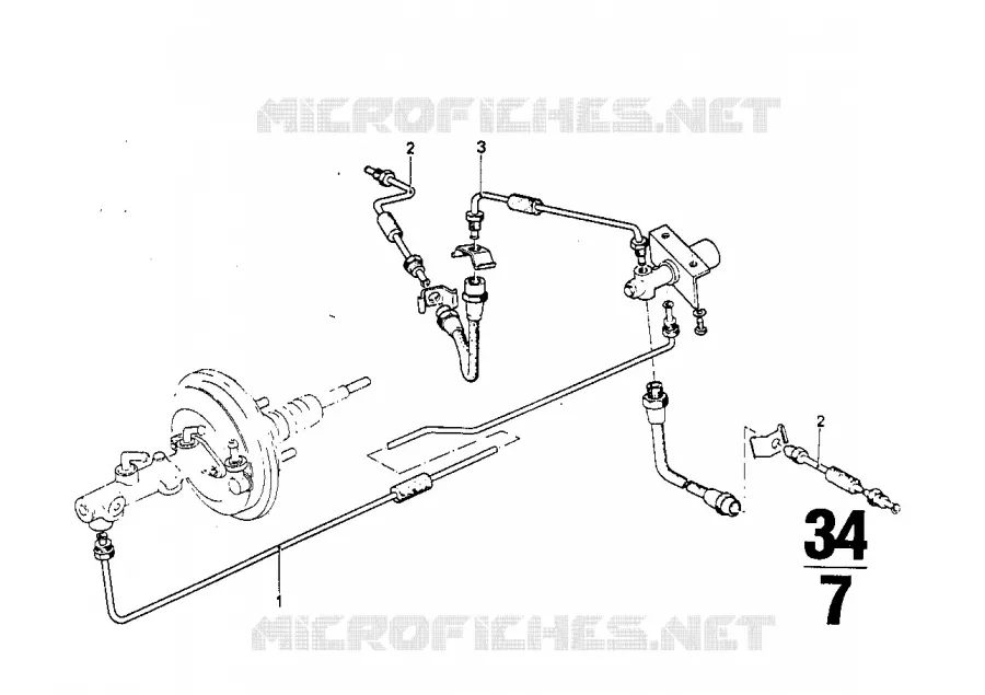 Réservoir tampon BMW BMW CLASSIC 2500-3.3Li 1973 2800 M 2800