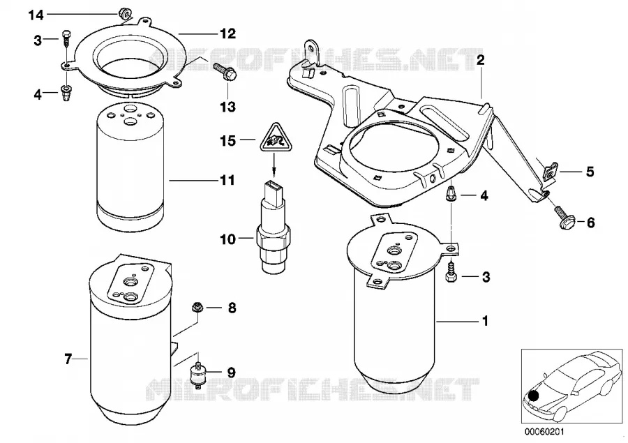 Secheur BMW BMW Série 5 2000 525d A 525d