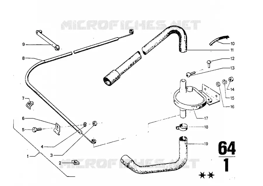 Soupape deau BMW BMW CLASSIC 2500-3.3Li 1973 2500 A 2500