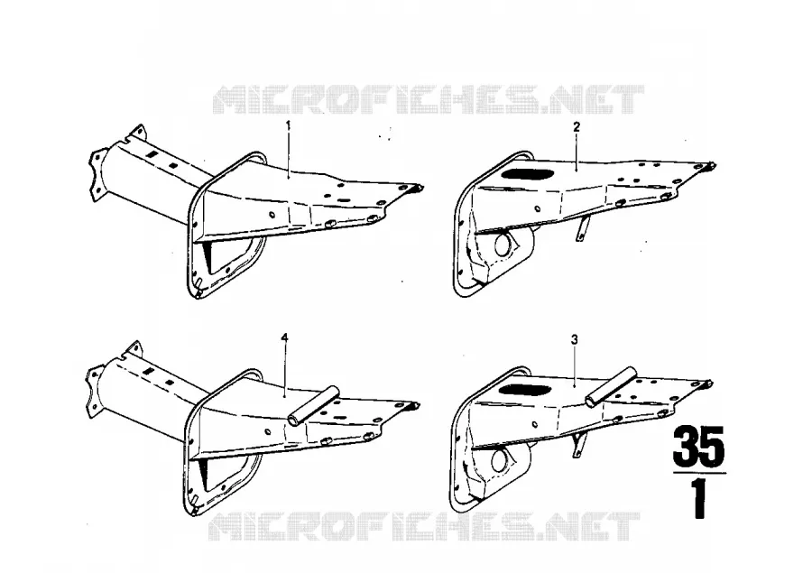 Support BMW BMW CLASSIC 2500-3.3Li 1969 2800 M 2800