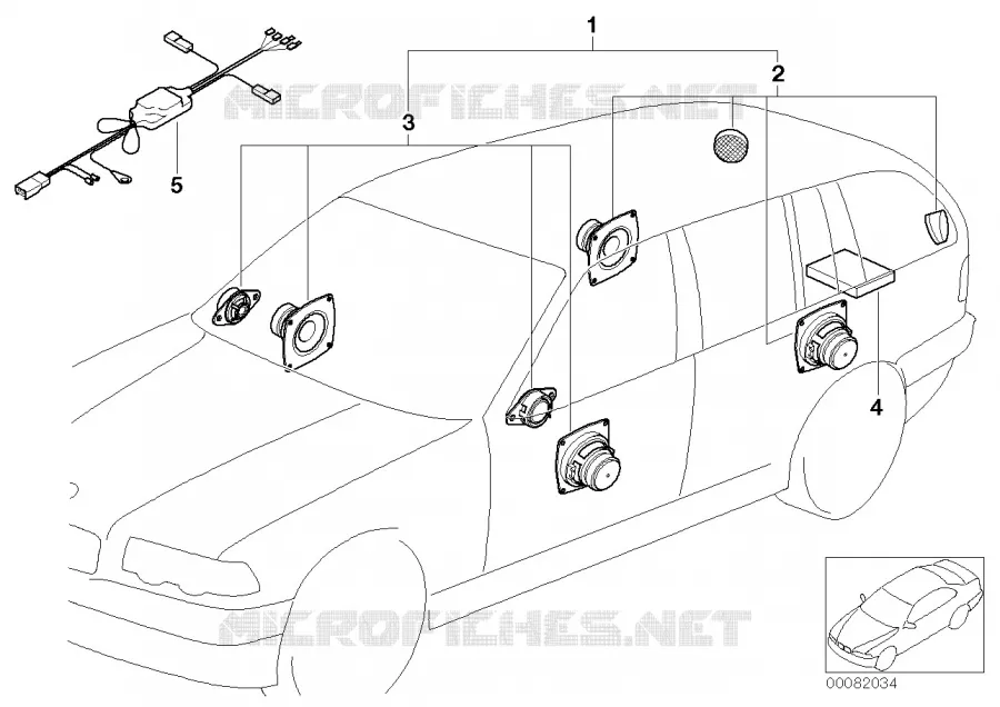 Système Sound Modul BMW BMW Série 3 2001 318d N 318d
