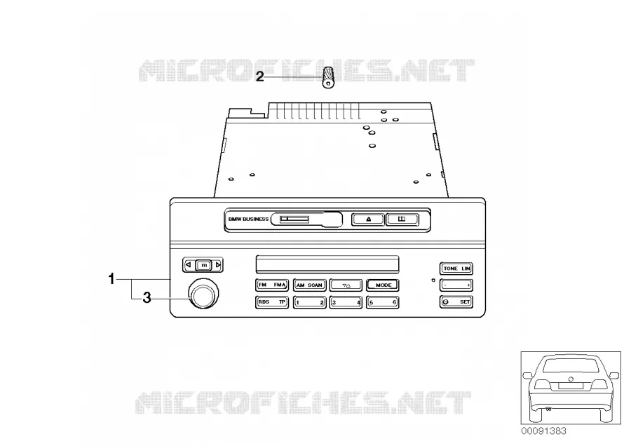 Transform. Reverse -> Business sans MID BMW BMW Série 5 1996 540iP A 540iP