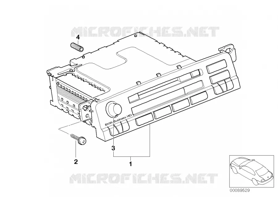 Transform. radio Reverse -> Business MD BMW BMW Série 3 2000 320d N 320d