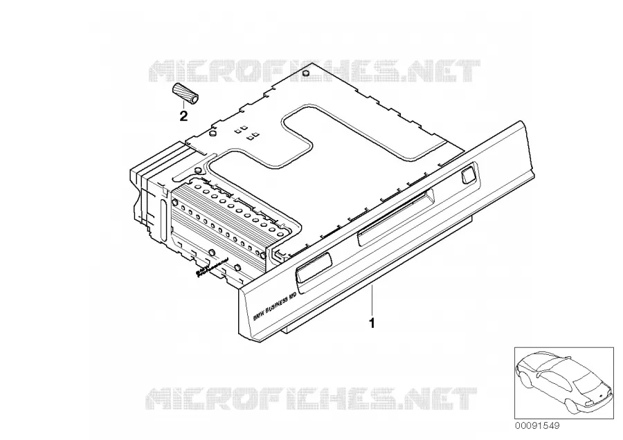 Transform. radio Reverse -> Business MD BMW BMW Série 5 1996 528i A 528i