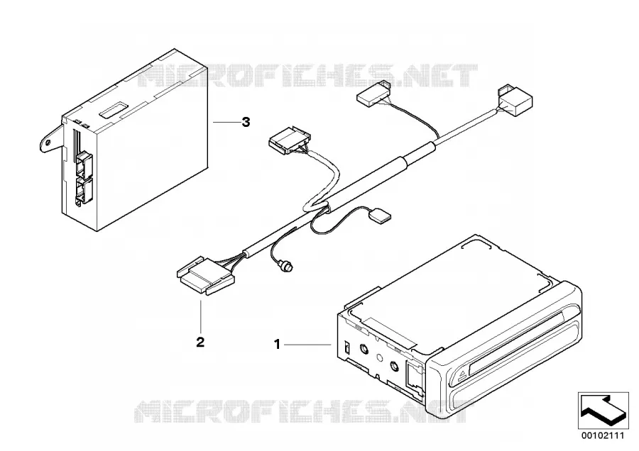 Transformat.navigation MK-1 en MK-3 BMW BMW Série 5 1995 528i M 528i
